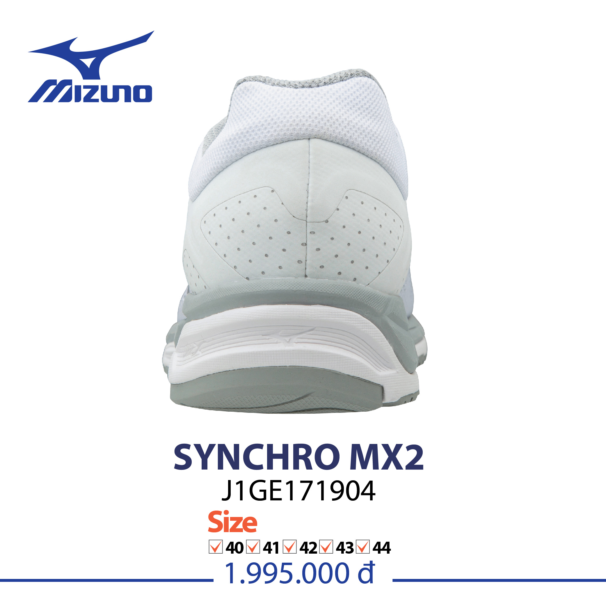 MIZUNO WAVE SYNCHRO MX2 TR NG NAM Thethaovn.vn